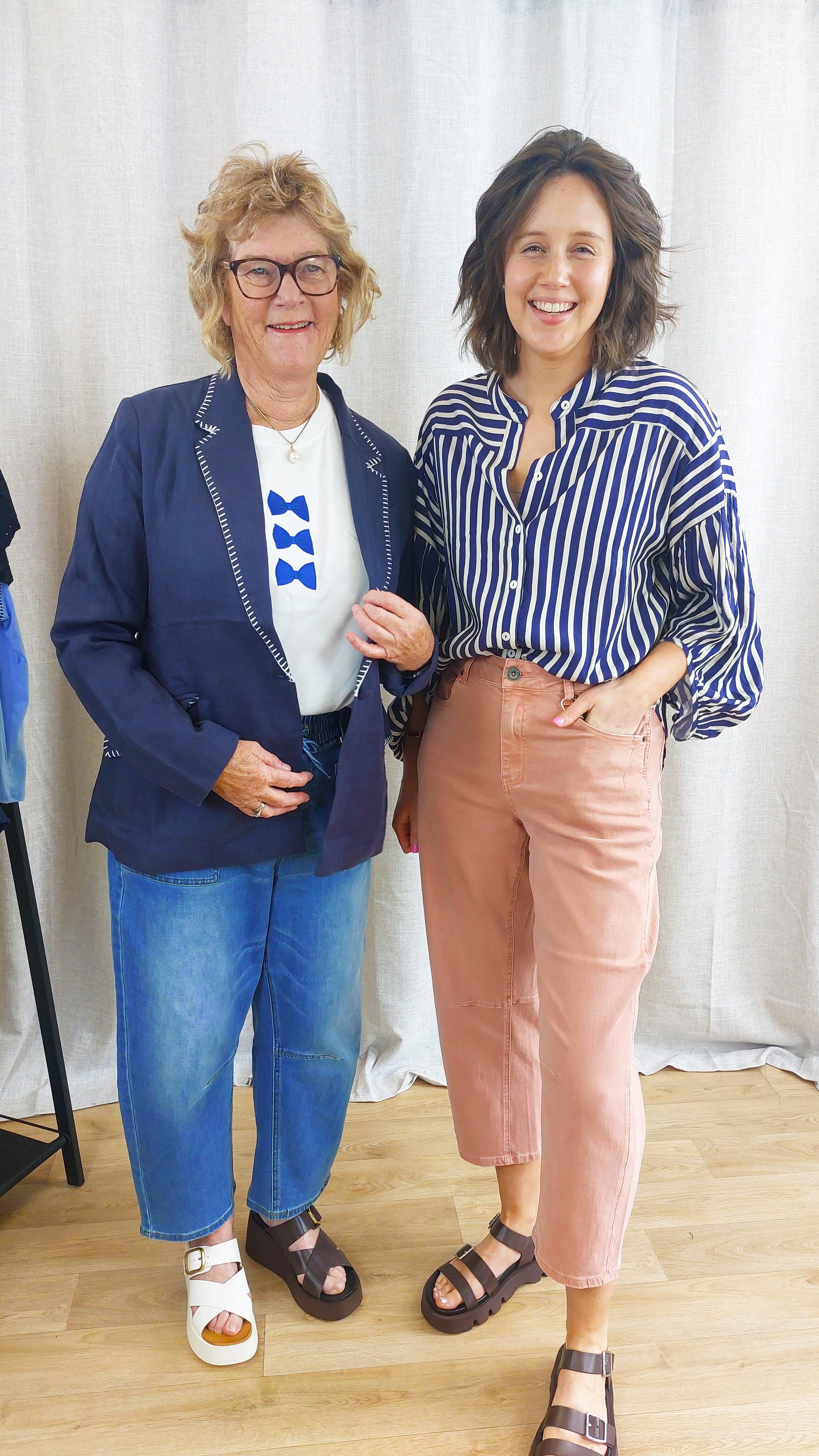 style items clothing on different bodies